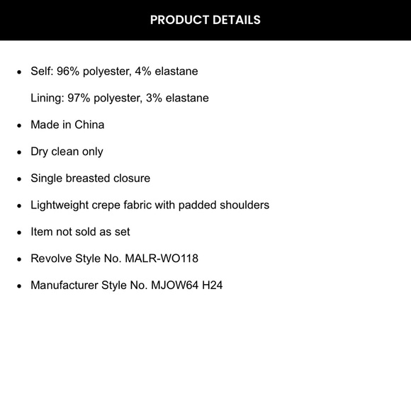 Majorelle Peplum Blazer Top Sz S - Picture 3 of 7